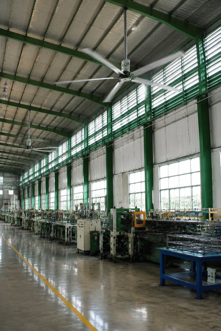 Production coordination in a generic fan manufacturing environment