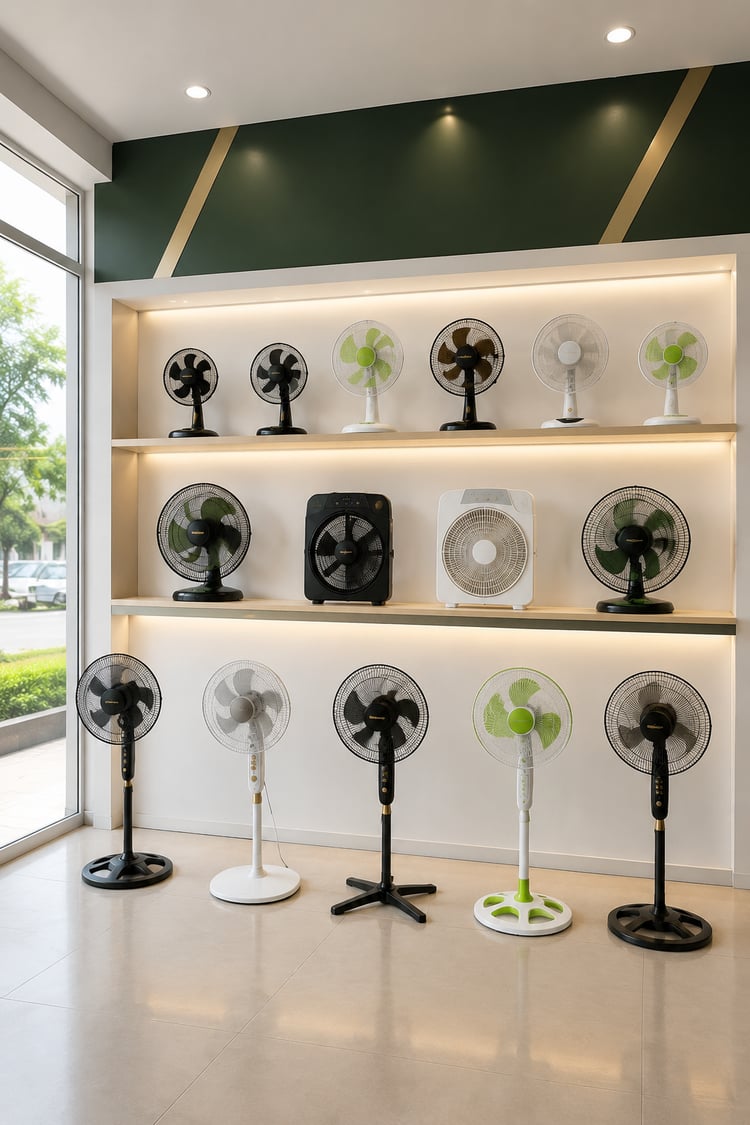 Range review in a generic fan manufacturing environment