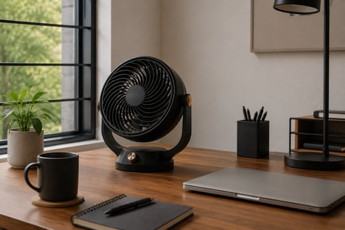 Circulation Fans manufacturing and showroom reference