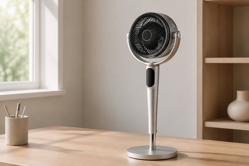 11 inch BLDC Circulation Stand Fan illustrative application scene
