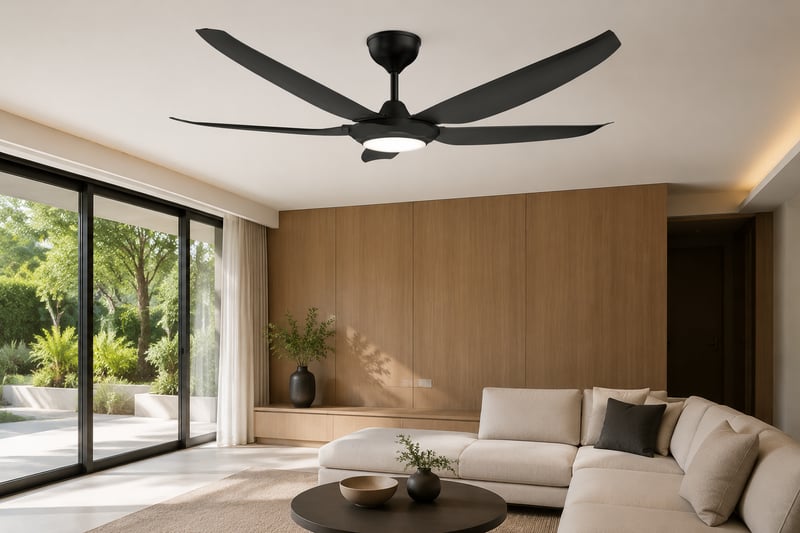 56 inch Ceiling Fan CO56 illustrative application scene